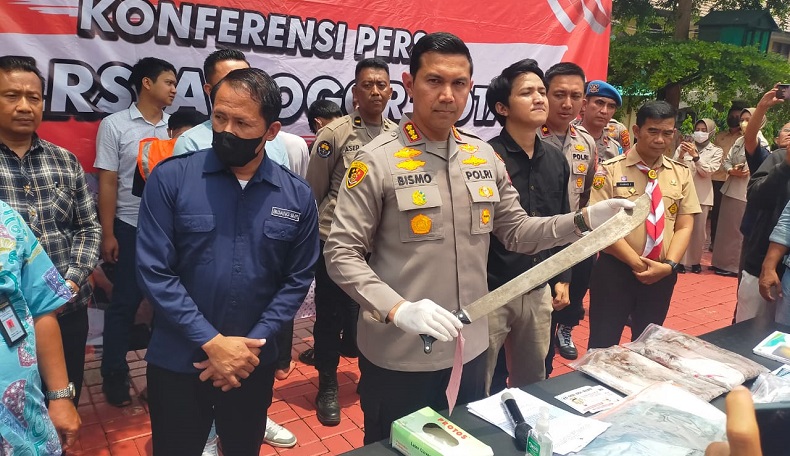Ini Peran 3 Tersangka Pembacokan Pelajar Tewas di Bogor, Pelaku Utama Masih Buron