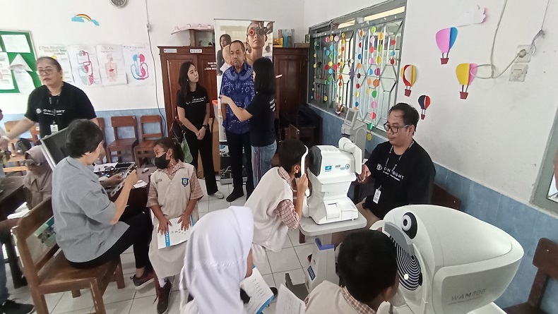 MNC Peduli Gelar Pemeriksaan Mata Gratis untuk Siswa di Salatiga