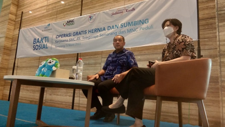 MNC Peduli-RS Telogorejo Gelar Operasi Bibir Sumbing dan Hernia Gratis, Syafril: Mudah-Mudahan Terus Terlaksana
