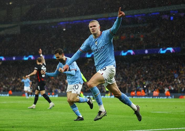 Hasil Liga Champions: Erling Haaland Menggila! Man City Bantai RB Leipzig 7-0