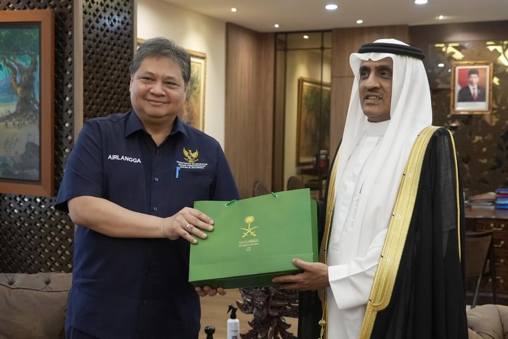 Bertemu Dubes Arab Saudi, Menko Airlangga Bahas Peningkatan Investasi  