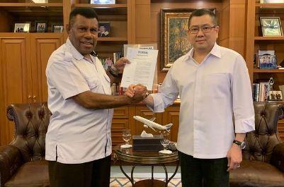 Hary Tanoe Tunjuk Letjen TNI (Purn) Ali H Bogra sebagai Ketua FFI Provinsi Papua Barat Daya