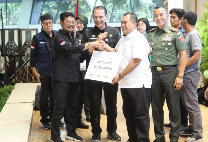 Sinergitas Kementan dan TNI AD Perkuat Program Ketahanan Pangan 