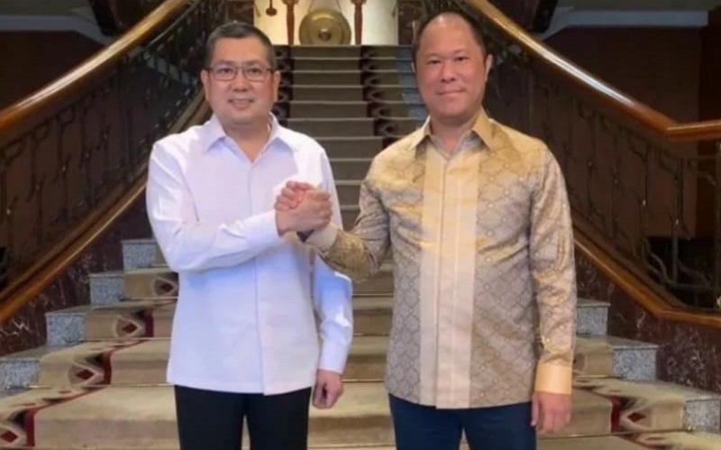 Hary Tanoesoedibjo Sambut Bayu Djokosoetono sebagai Calon Pengurus DPP Partai Perindo