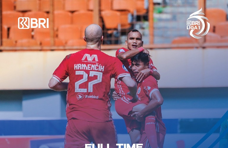 Hasil Liga 1: Persija Bungkam PSIS, Riko Simanjutak Pahlawan