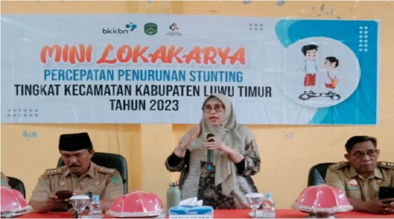 Tahun 2023, Luwu Timur Targetkan Stunting Turun di Angka 14,6 Persen
