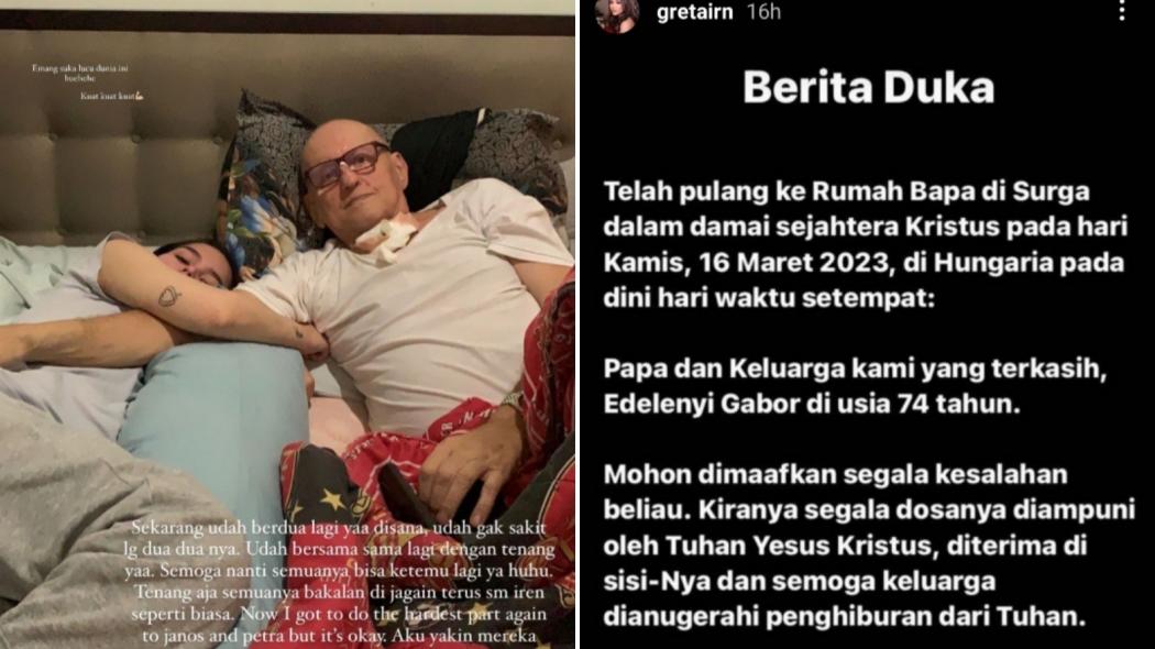 Kabar Duka Ayah Laura Anna Meninggal Dunia di Hungaria