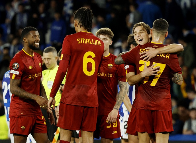 Hasil Liga Europa: Tahan Imbang Real Sociedad, AS Roma Lolos Perempat Final