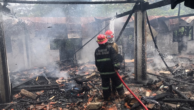 Pesantren di Bogor Terbakar, Diduga akibat Korsleting Listrik