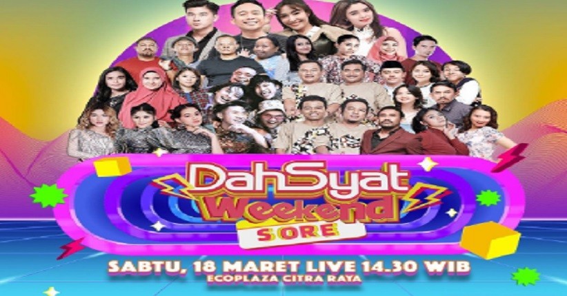 Pemain Sinetron Spesial Ramadan RCTI Ramaikan Dahsyat Weekend Sore Pekan ini