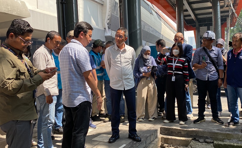 Pj Gubernur DKI Tinjau Kabel Semrawut: Kalau Tak Dibereskan Tidak Saya Kasih Izin Seumur Hidup