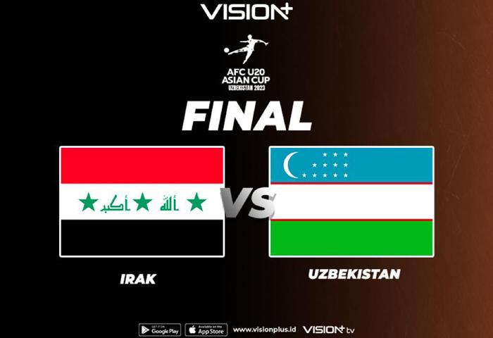 Final Piala Asia U-20 2023 Irak Vs Uzbekistan Malam Ini! Saksikan di Vision+