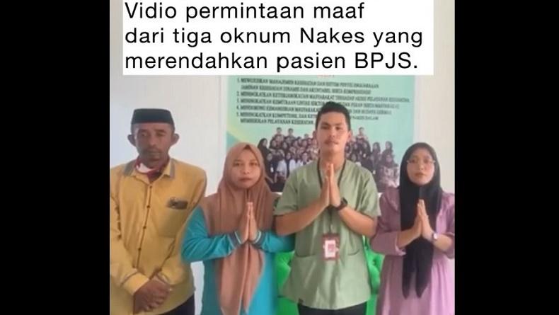 3 Nakes Viral Bikin Konten Mencibir Pasien BPJS Minta Maaf, tapi Tanpa Nangis-Nangis