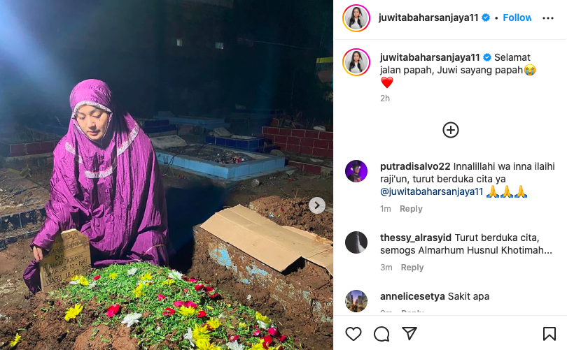 Kabar Duka Ayah Juwita Bahar Memo Sanjaya Meninggal Dunia