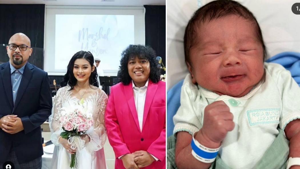 Heboh Marshell Widianto Posting Foto Anak Pertama, Komentar Celine Evangelista Jadi Sorotan