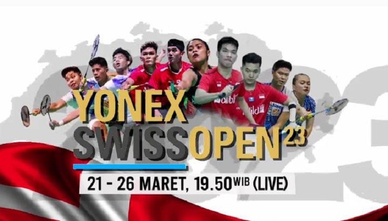 Sukses Juara All England 2023! Wakil Indonesia Kembali Beraksi di Swiss Open 2023, LIVE di iNews