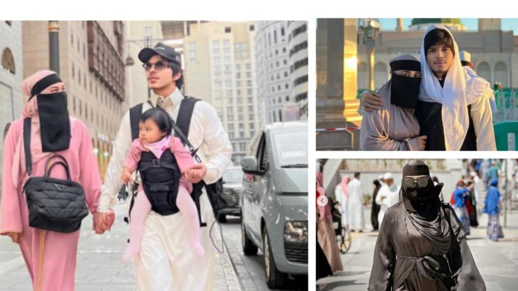 5 Potret Aurel Hermansyah Pakai Cadar Bikin Pangling, Netizen: Masyaallah Cantik Banget