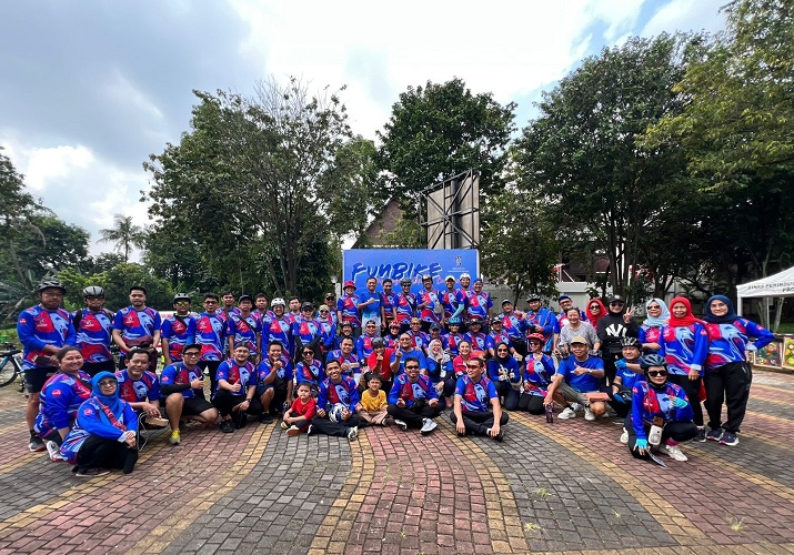 Kuatkan Jejaring Alumni, IKA Undip Gelar Fun Bike dan Jalan Sehat 2023