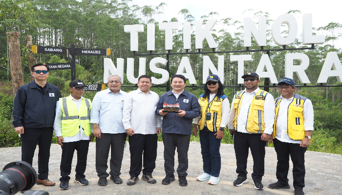 Menteri Won Hee-ryong dan Investor Korsel Lihat Perkembangan Pembangunan IKN