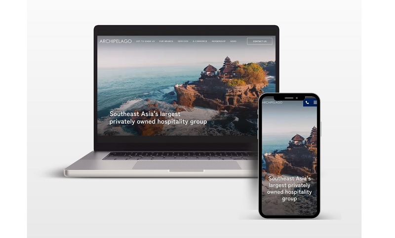 Mudahkan Navigasi Tamu, Archipelago International Luncurkan Situs Web Baru