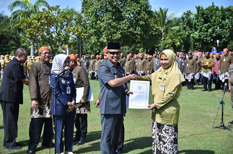 799 ASN Kebumen Naik Pangkat, Bupati: Tak Ada Titipan dan Jual Beli Jabatan