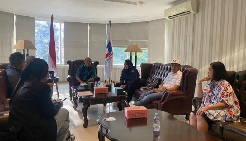 Heri Budianto Terima Kunjungan Radio Sonora: Keberadaan Media Sangat Penting bagi Perindo