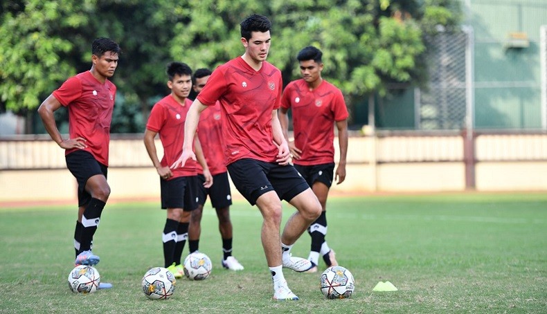 Elkan Baggott Semringah Kembali Latihan Bersama Timnas Indonesia