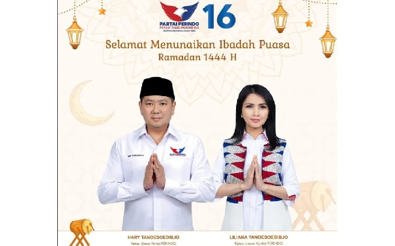 Hary Tanoesoedibjo: Selamat Menunaikan Ibadah Puasa Ramadhan 1444 H