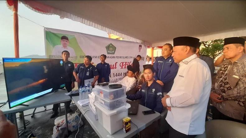 Cuaca Mendung, Hilal Tidak Terlihat di Manado