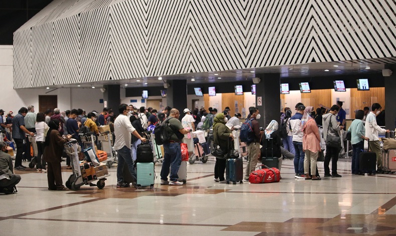 Jumlah Penumpang di Bandara Juanda Naik 6 Persen selama Libur Nyepi 