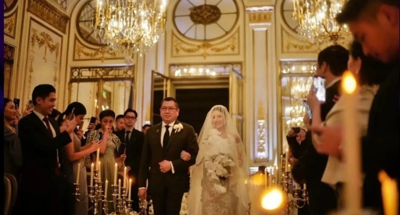 Hary Tanoesoedibjo Bagikan Momen Spesial Pernikahan Valencia-Kevin