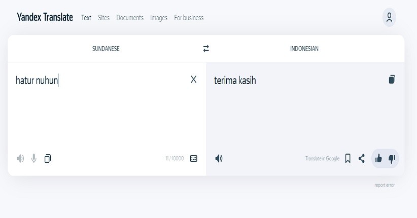 4 Situs Translate Sunda Indonesia Paling Akurat
