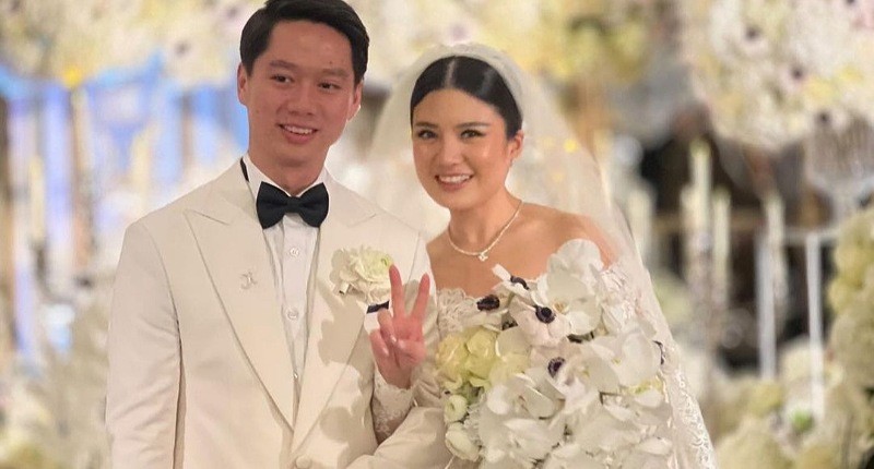 Begini Foto Romantis Pernikahan Kevin Sanjaya dengan Valencia Tanoesoedibjo di Paris