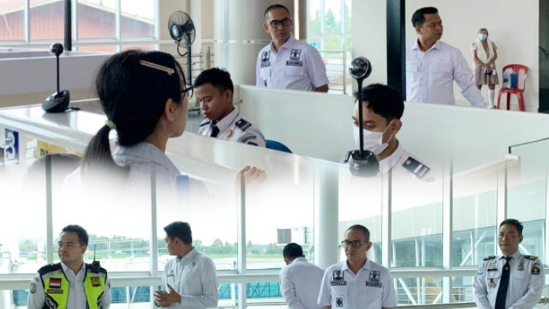 Cek Pelayanan Keimigrasian di Bandara Sam Ratulangi, Kakanwil Pastikan Pelayanan Harus Prima