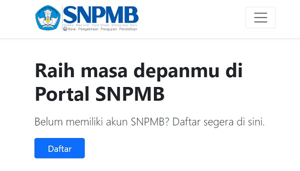 Pendaftaran SNBT 2023: Syarat, Cara dan Link di portal-snpmb.bppp.kemdikbud
