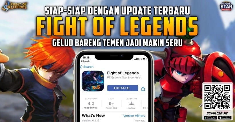 Siap-Siap dengan Update Terbaru Fight of Legends, Gelud Bareng Temen Jadi Makin Seru
