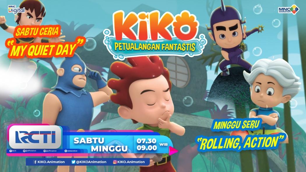 Minggu Seru Bersama KIKO di Episode Rolling, Action!