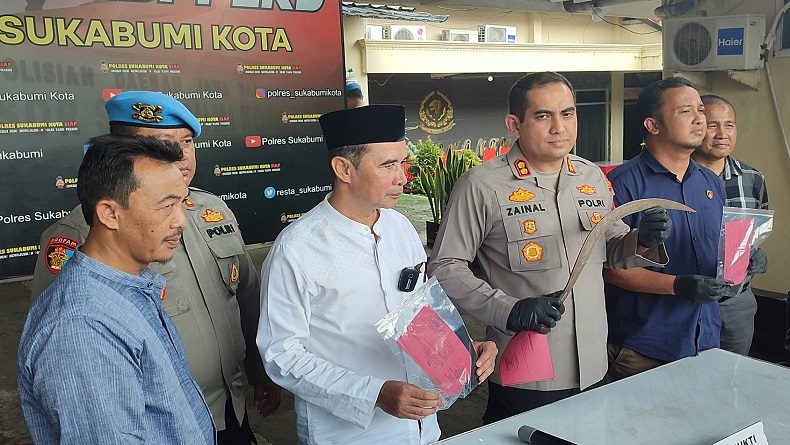 3 Pembacok Pelajar SMP di Sukabumi Ditangkap, Pelaku Sempat Live di Medsos