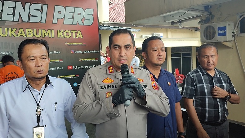 Gegara Saling Tatap, Preman Keroyok Tukang Parkir di Cikole Sukabumi