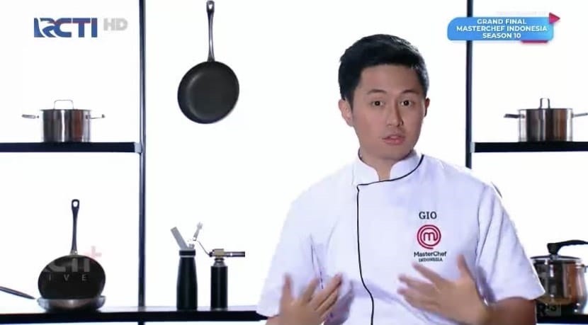 Bikin Ngiler, Makanan Pembuka Gio Dipuji Chef Juna di Grand Final MasterChef Indonesia Season 10