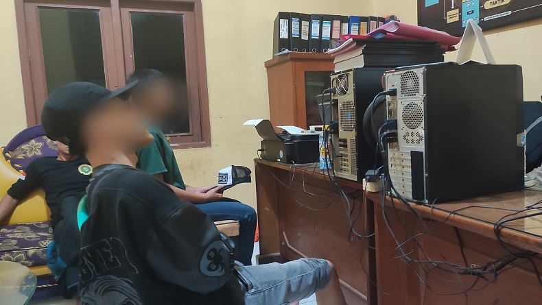 Tertinggal usai Serang Warga di Sukabumi, Anggota Geng Motor Diamankan Warga
