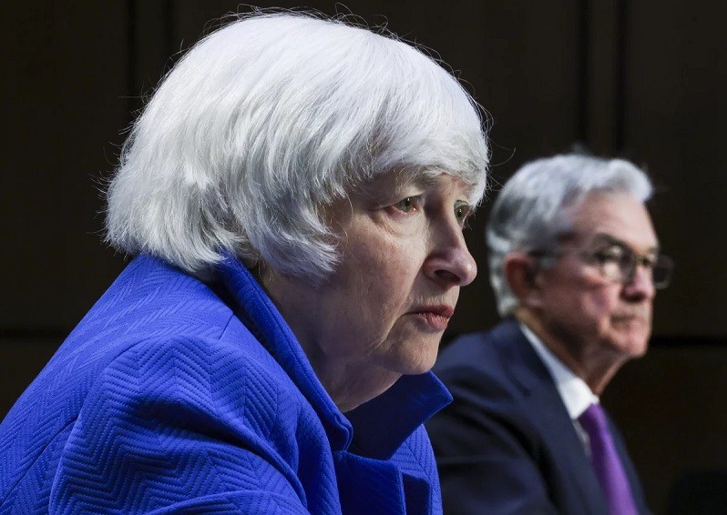 Gubernur The Fed dan Menkeu AS Gelar Rapat, Redam Kekhawatiran Krisis Perbankan 