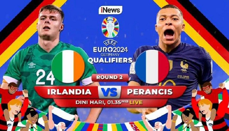The Boys in Green Siap Melawan Les Bleus di Kualifikasi Piala Eropa 2024, LIVE di iNews