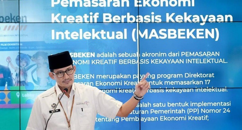 Sandiaga Uno Optimistis Indonesia Punya Kekayaan Intelektual Setara Disney 