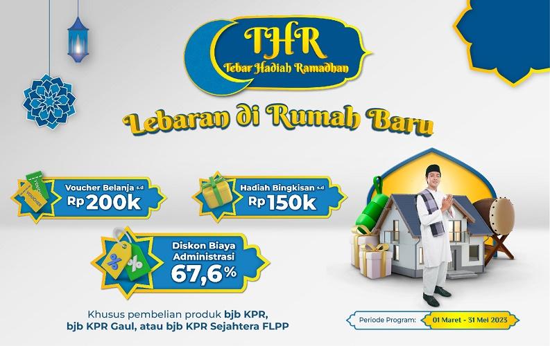Gelar Program THR Lebaran di Rumah Baru, bank bjb Beri Hadiah Diskon hingga Voucher Belanja