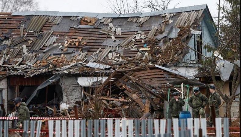 Warga Rusia Jengkel, Drone Ukraina Ditembak Jatuh di Atas Rumah Mereka