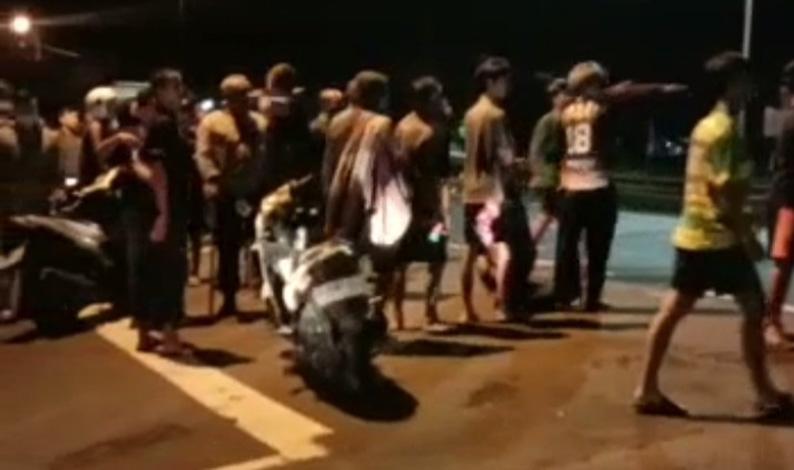 Diduga Hendak Perang Sarung di Jalan Bawen-Ambarawa, Belasan Pemuda Diamankan Warga