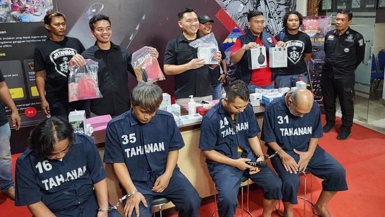 Gasak Puluhan iPhone di Semarang, Komplotan Pencuri Ditangkap Polisi