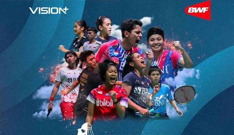 Siap Sambut Juara, Nonton BWF Madrid Spain Masters 2023 di Vision+