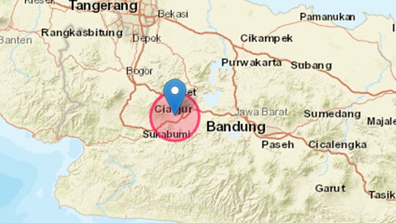 Gempa Hari Ini Magnitudo 4,0 Guncang Cianjur Jabar